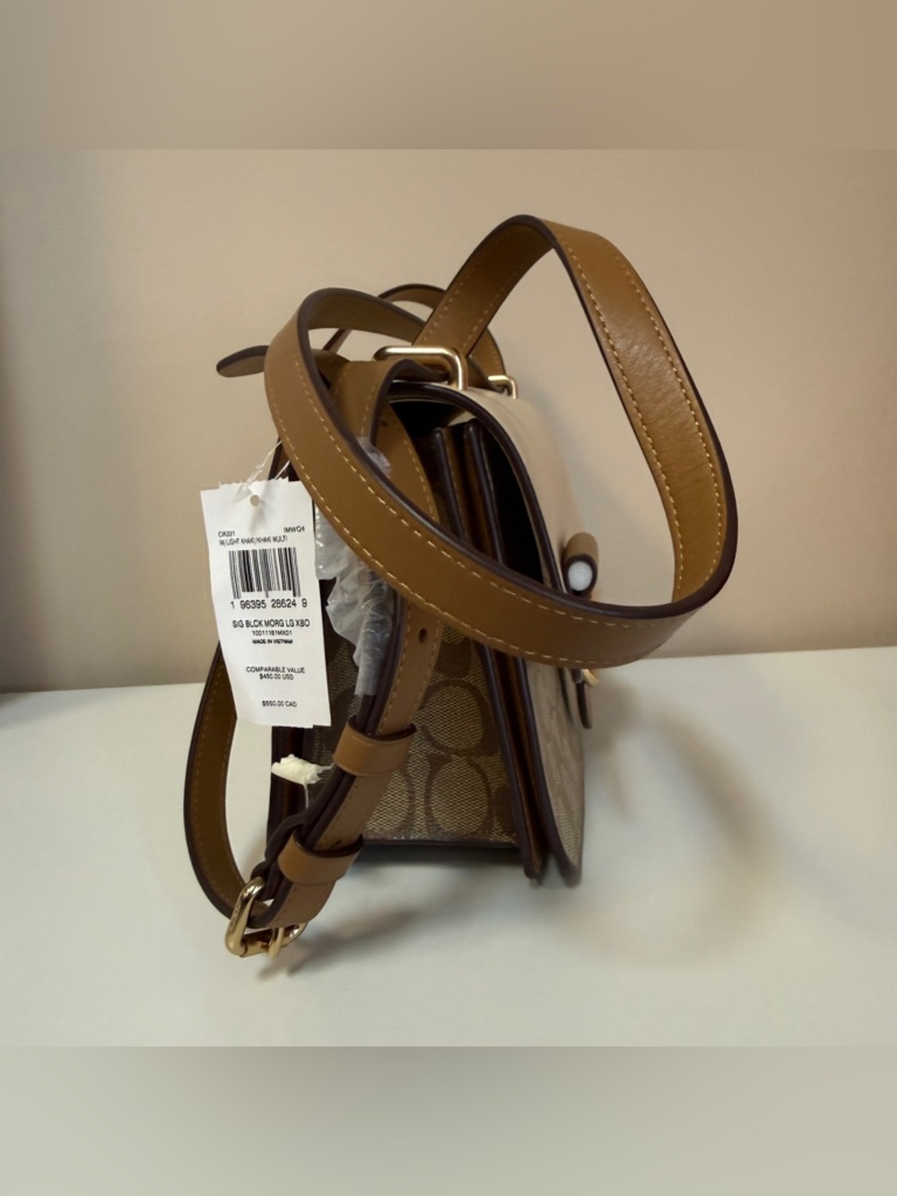 Coach CR331 SIG BLCK MORG LG XBO - Picture 3 of 15